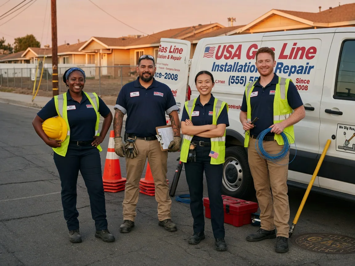 Gas Line Installation company in Red River, NM